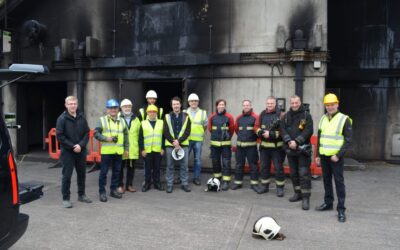 Testing day at Oldbury Fire Station